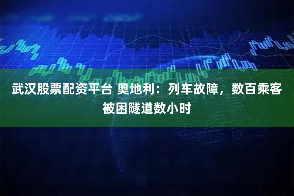 武汉股票配资平台 奥地利：列车故障，数百乘客被困隧道数小时