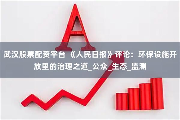 武汉股票配资平台 《人民日报》评论：环保设施开放里的治理之道_公众_生态_监测